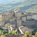 Un classico borgo in Umbria, patria degli agriturismo