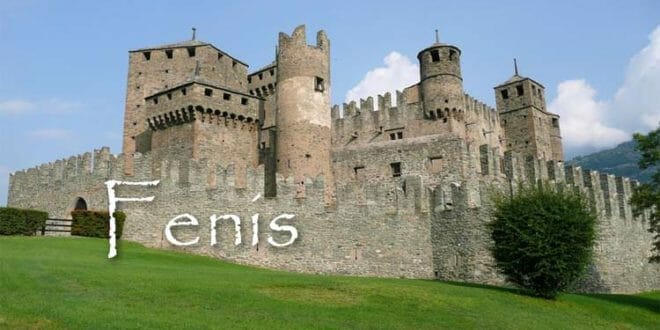 Il castello di Fenis in Val d'Aosta