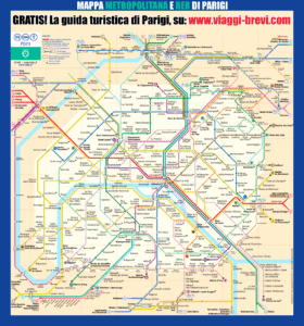 Cartina Metro Parigi