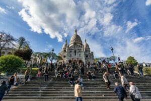 Scalinata Montmartre Parigi