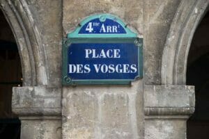 Place de Vosges, Parigi