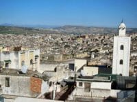 Fes, Marocco: panorama della medina