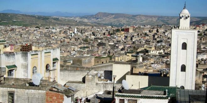 Fes, Marocco: panorama della medina