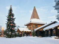 Rovaniemi al villaggio di Babbo Natale