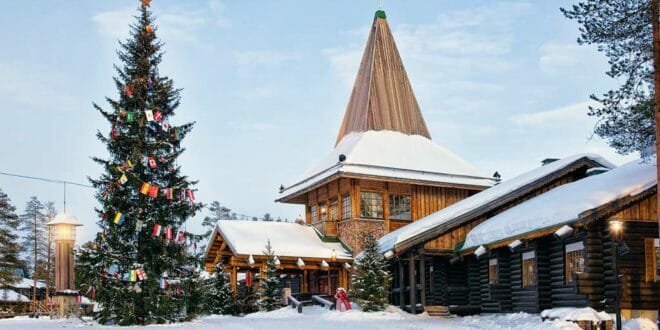 Villaggio Di Natale Lapponia.Viaggio A Rovaniemi Lapponia Finlandia Villaggio Di Babbo Natale 2020