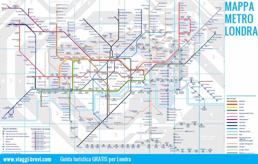 Guida alla Metro di Londra: mappa, biglietti, orari