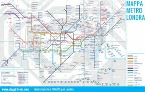 Mappa metro Londra