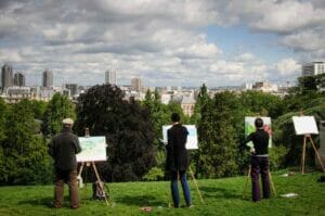 Parc des Buttes-Chaumont Parigi