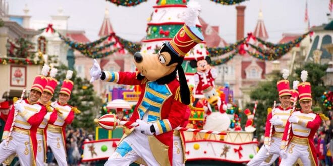 Disneyland: la parata di Natale