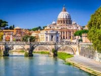 Roma, uno scorcio sul Tevere