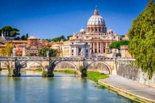 Roma, uno scorcio sul Tevere