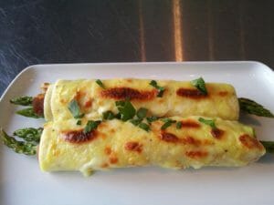 Specialità parigine: omelette