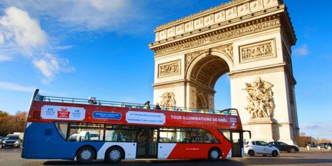Tootbus Parigi, bus turistici
