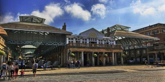 Covent Garden, l'ingresso del mercato