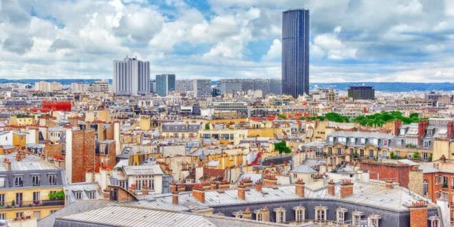 Quartiere Montparnasse, vista dall'alto