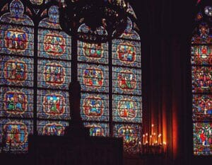 Notre Dame finestre e rosoni